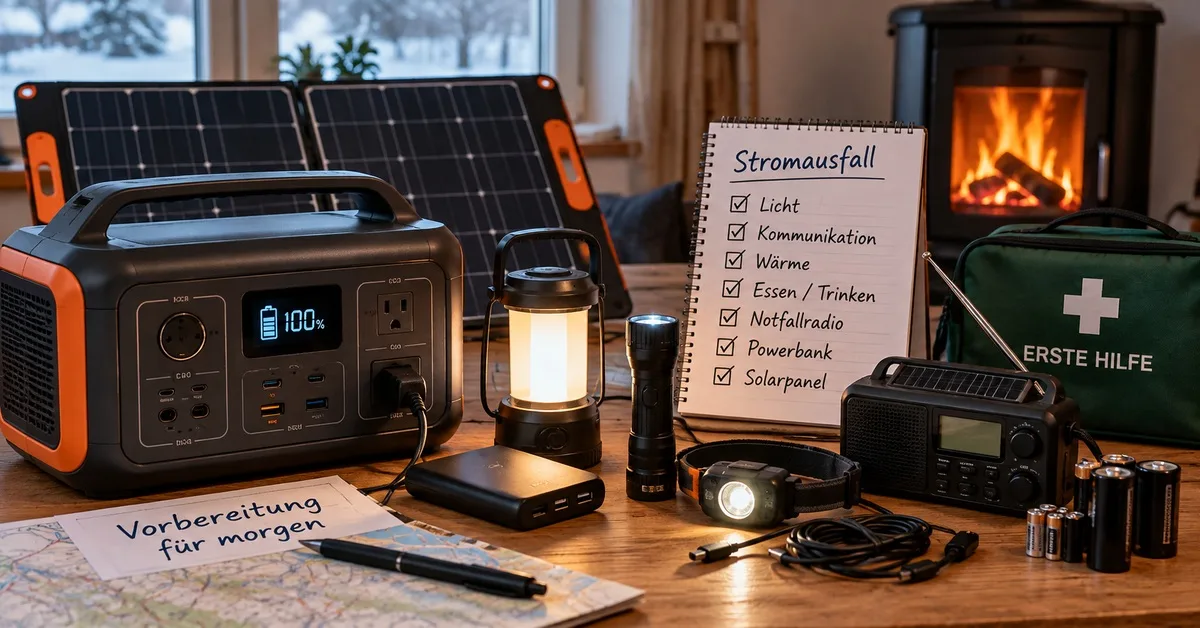 Blackout-Lastenplan: Teile deine Stromreserve in drei Prioritätsstufen