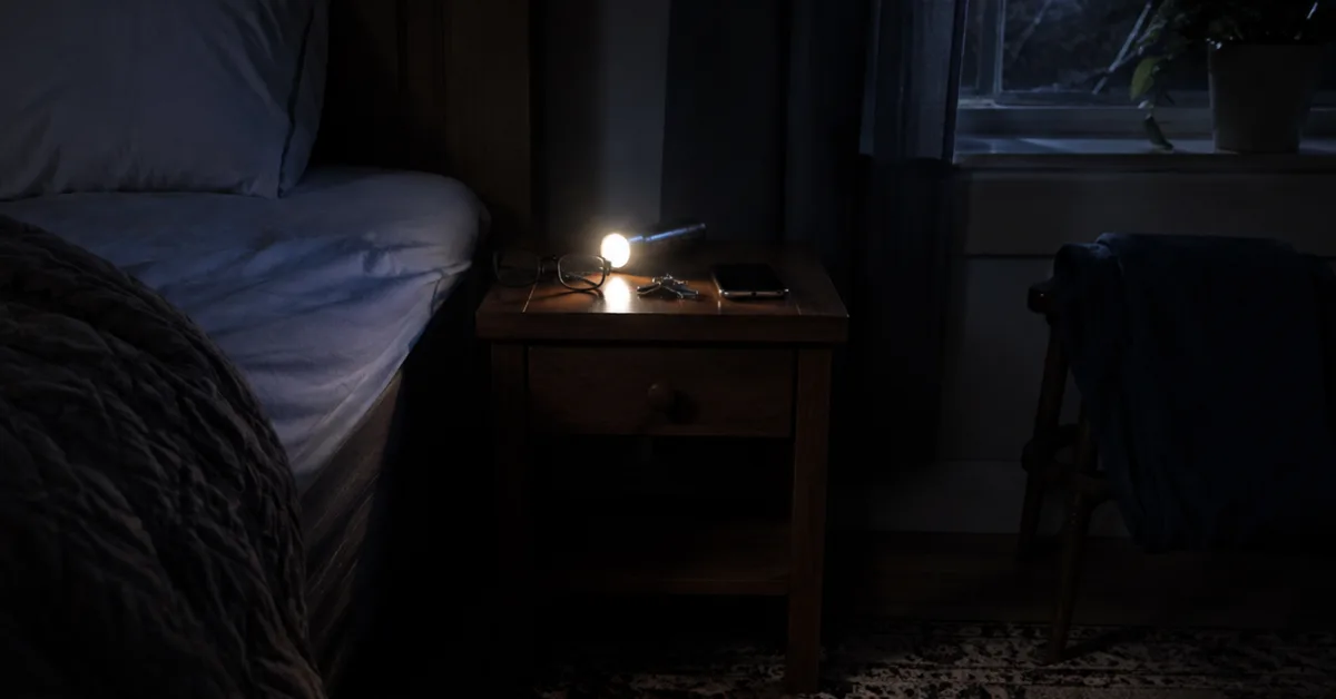 Blackout mitten in der Nacht: Diese Dinge gehören griffbereit neben dein Bett