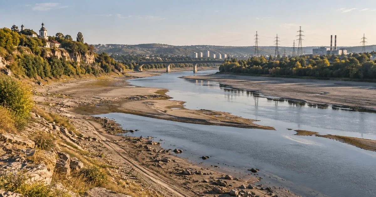 Moldau: Energie- und Wassernotstand wegen historischem Dnister-Tief geplant