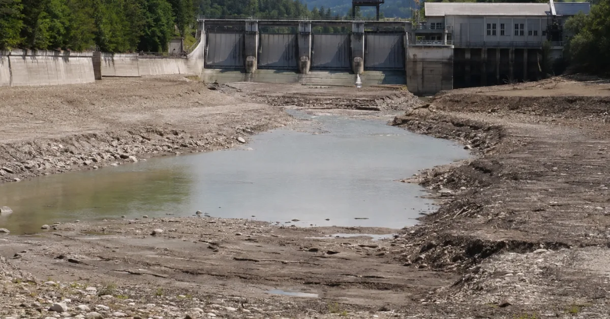 Dürre-Alarm an der Donau: Wasserkraft produziert 30 Prozent weniger Strom