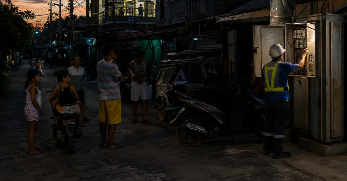 Philippinen am Stromlimit: Visayas erneut im Rot-Alarm – Abschaltungen am Abend