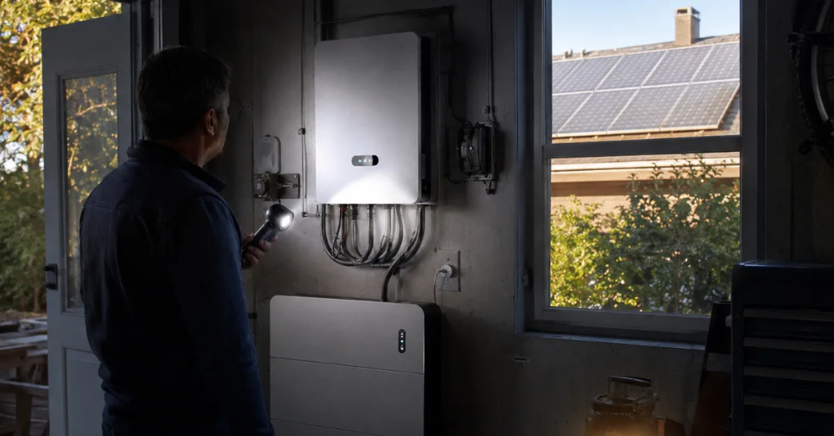 Photovoltaik beim Blackout: Warum deine Solaranlage plötzlich keinen Strom liefert