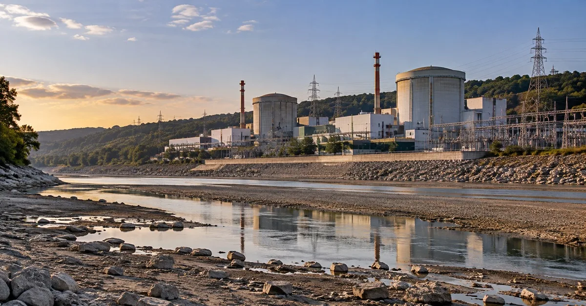 Rumänien ohne Kernkraft: Cernavodă bleibt wegen Donau-Dürre länger abgeschaltet
