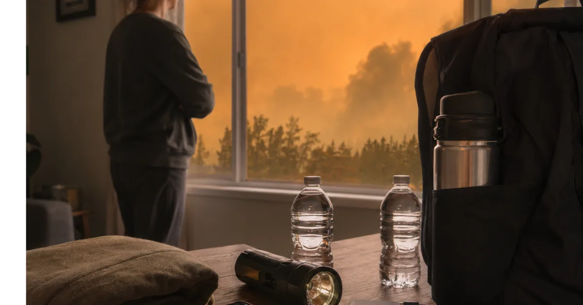 Rauch zieht auf: Fenster zu oder flüchten? So reagierst du bei Waldbrand und Blackout richtig