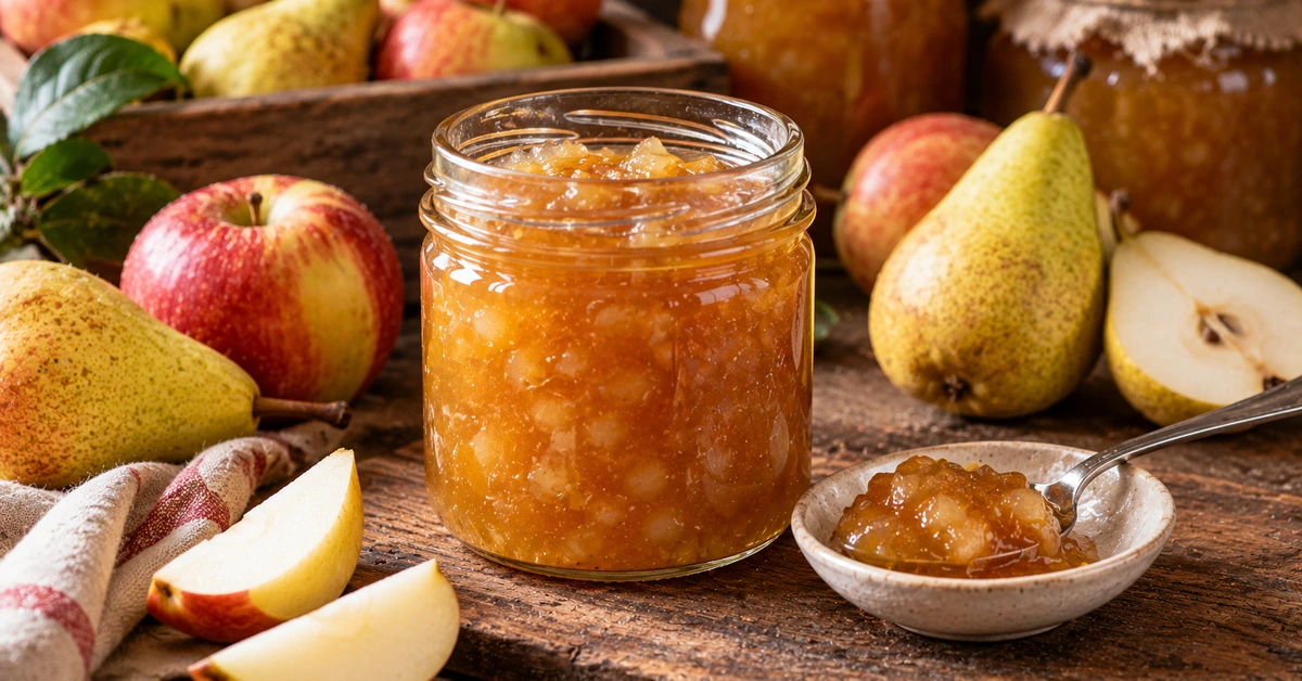 Birnen-Apfel-Marmelade