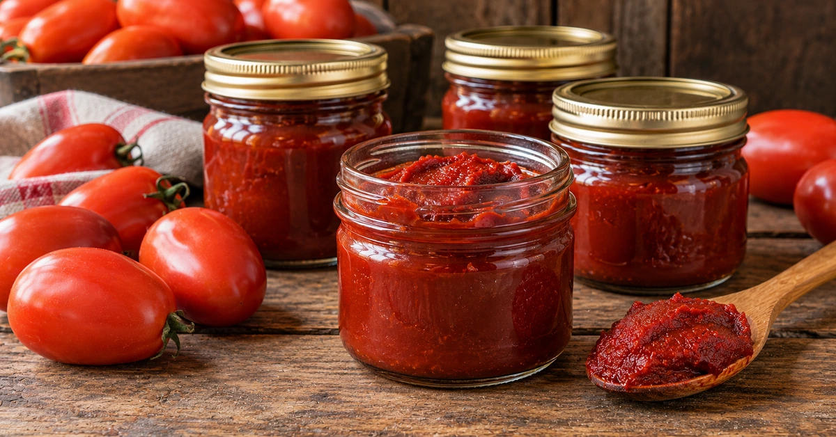 Konzentriertes Tomatenmark
